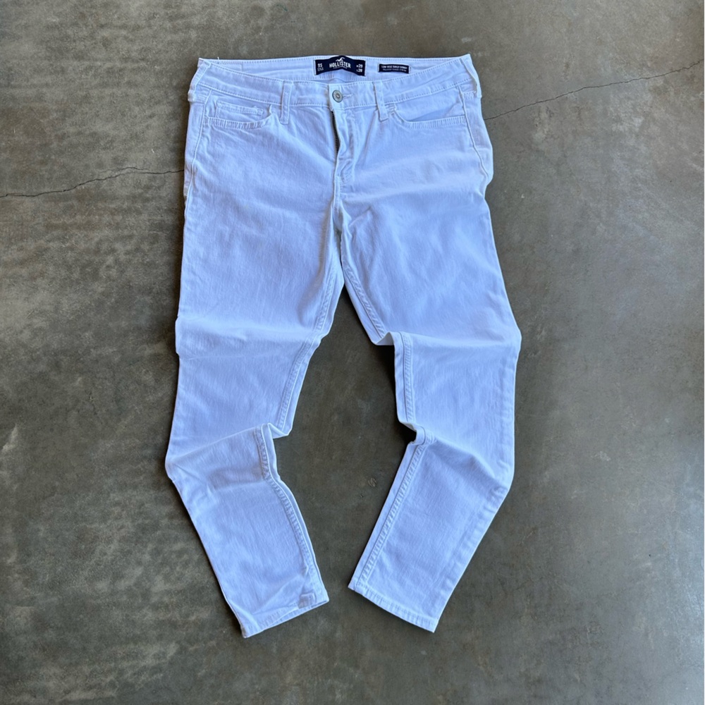 Hollister White Skinny Jeans